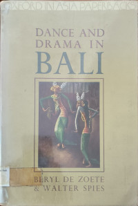 Dance And Drama In Bali