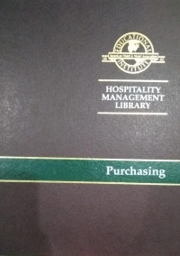 Hospitality Management library :Purchasing