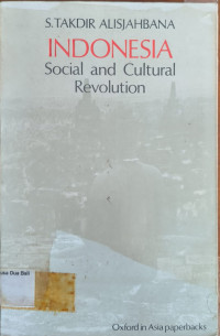 Indonesia Social And Cultural Revolution