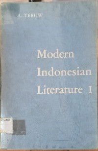 Modern Indonesian Literature  1