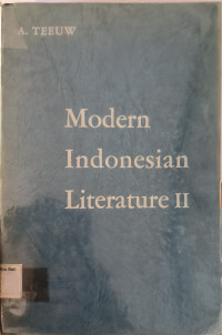 Modern Indonesian Literature II