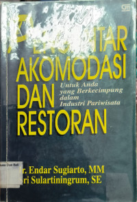 Pengantar Akomodasi Dan Restoran